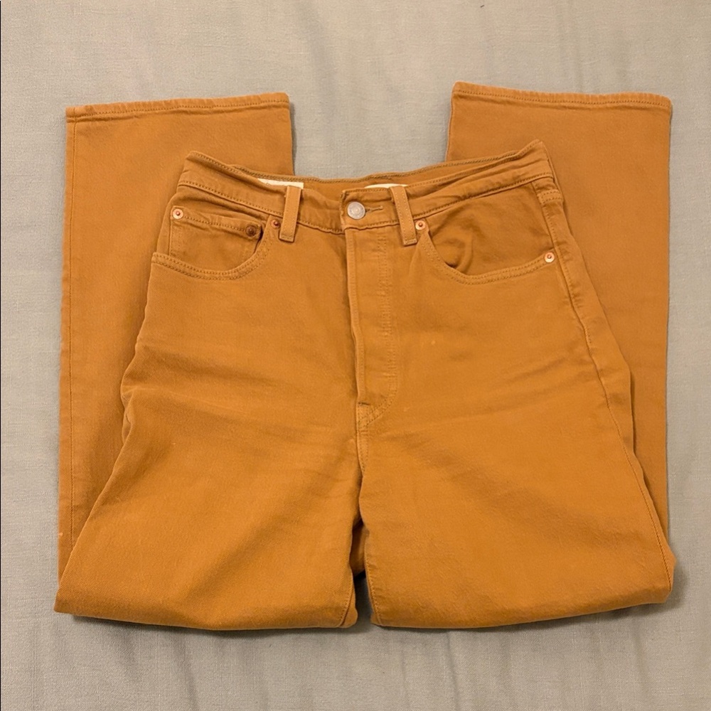 Levi's Women's Wide Leg Pants in Tan